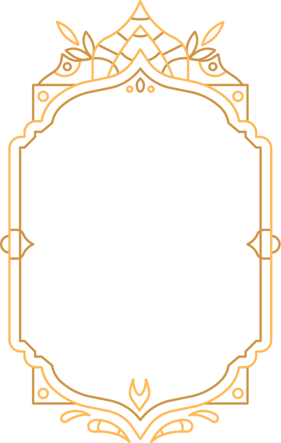Elegant Ornate Profile Picture Frame